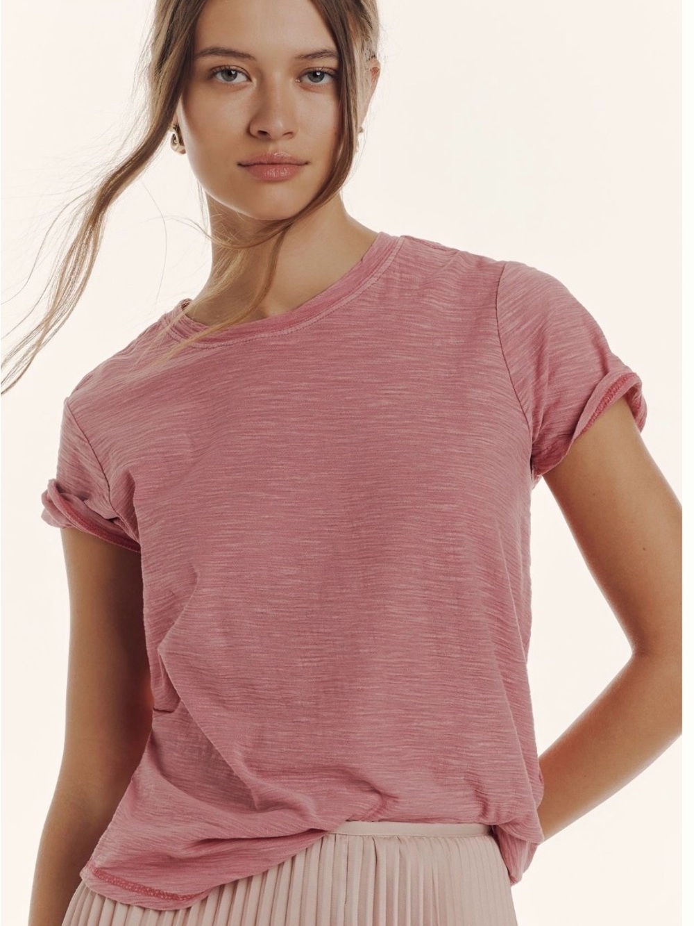 Anthropologie Pilcro Pink tee